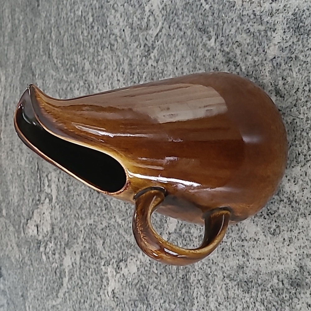 Russel Wright American Brown Glazed Oneida Pitcher - Picture 6 of 13